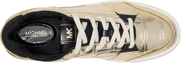 MICHAEL Michael Kors Rebel Lace Up Women's Shoes Pale Gold 1 : 6 M, Synthetic - Image 2