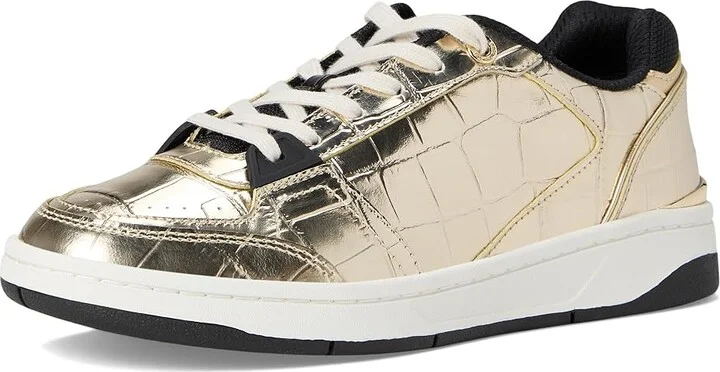 MICHAEL Michael Kors Rebel Lace Up Women's Shoes Pale Gold 1 : 6 M, Synthetic - Image 5