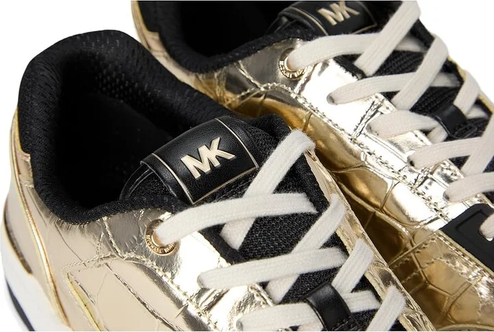 MICHAEL Michael Kors Rebel Lace Up Women's Shoes Pale Gold 1 : 6 M, Synthetic - Image 7