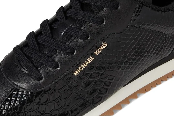 MICHAEL Michael Kors Rhodes Trainer Women's Shoes Black : 7.5 M, Leather - Image 7