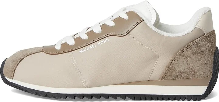MICHAEL Michael Kors Rhodes Trainer Women's Shoes Cement : 9 M, Leather - Image 6