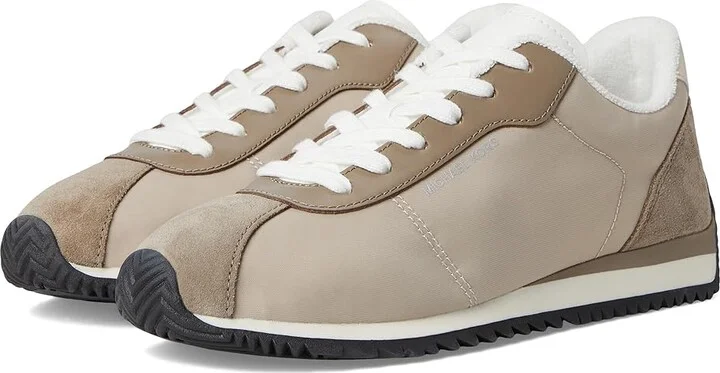 MICHAEL Michael Kors Rhodes Trainer Women's Shoes Cement : 9 M, Leather