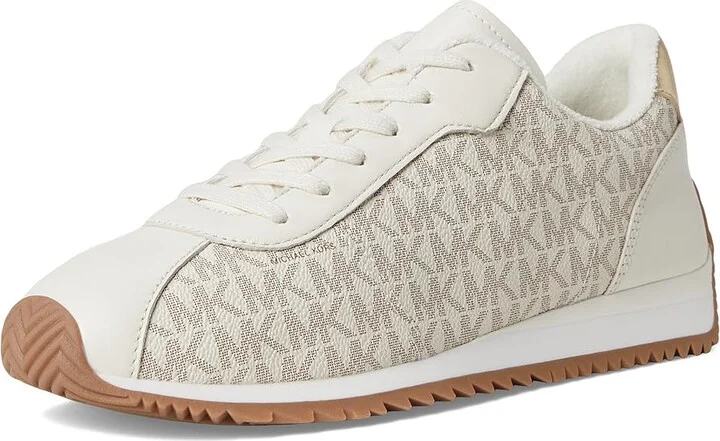 MICHAEL Michael Kors Rhodes Trainer Women's Shoes Vanilla : 7 M, Leather - Image 5
