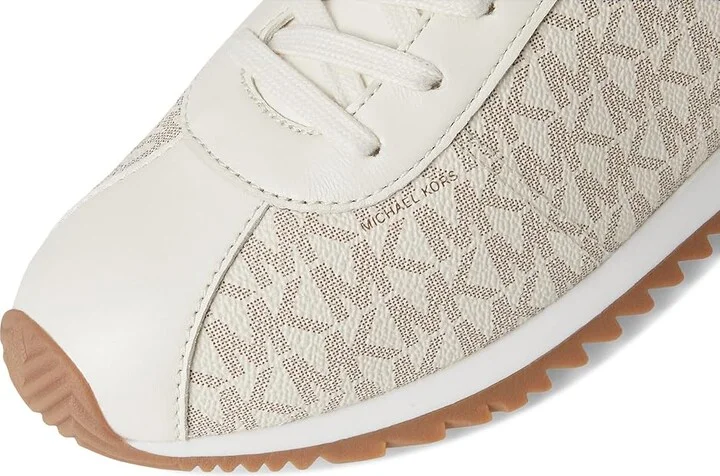 MICHAEL Michael Kors Rhodes Trainer Women's Shoes Vanilla : 7 M, Leather - Image 7