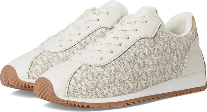MICHAEL Michael Kors Rhodes Trainer Women's Shoes Vanilla : 7 M, Leather