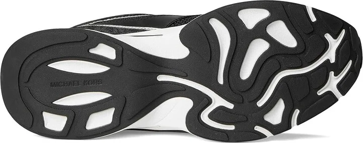 MICHAEL Michael Kors Riley Trainer Women's Shoes Black : 10 M - Image 3