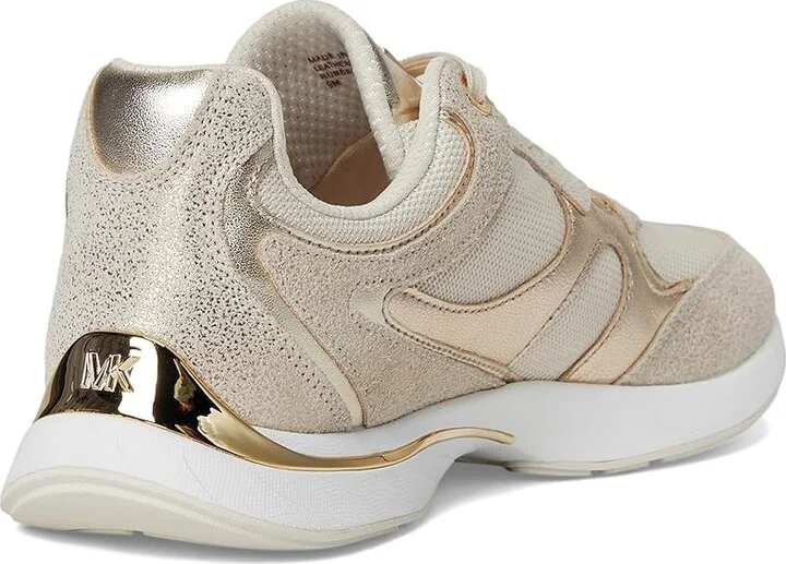 MICHAEL Michael Kors Riley Trainer Women's Shoes Ecru : 8.5 M - Image 4