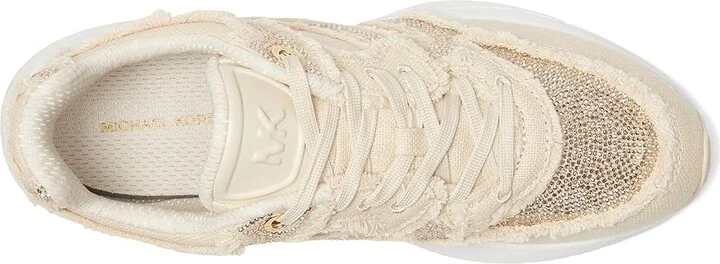 MICHAEL Michael Kors Riley Trainer Women's Shoes Natural : 8 M - Image 2