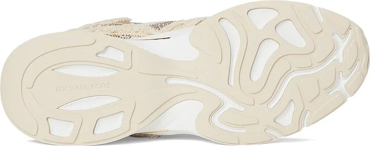 MICHAEL Michael Kors Riley Trainer Women's Shoes Natural : 8 M - Image 3