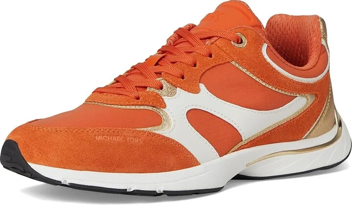 MICHAEL Michael Kors Riley Trainer Women's Shoes Orange Punch : 6.5 M - Image 5