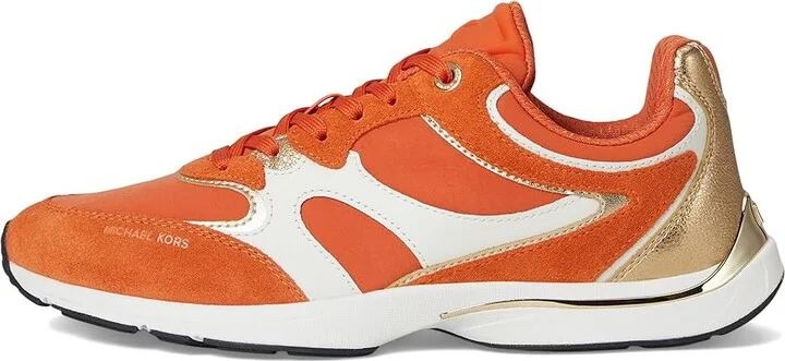 MICHAEL Michael Kors Riley Trainer Women's Shoes Orange Punch : 6.5 M - Image 6