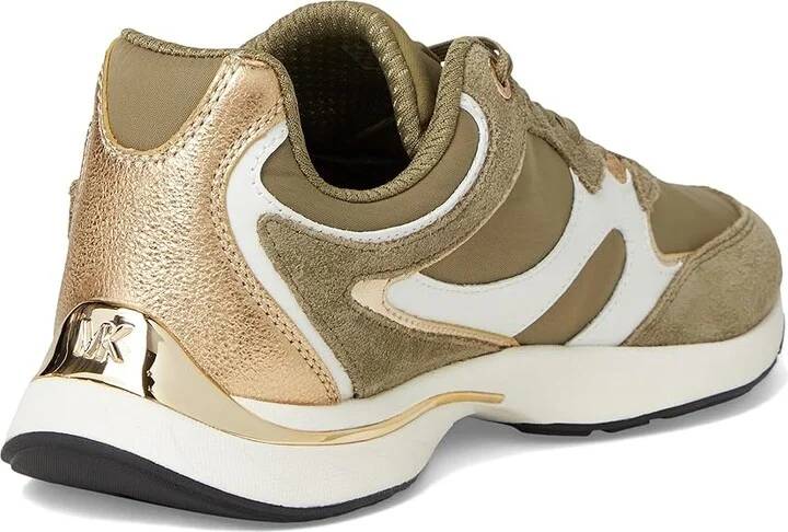 MICHAEL Michael Kors Riley Trainer Women's Shoes Safari Green : 9.5 M - Image 4