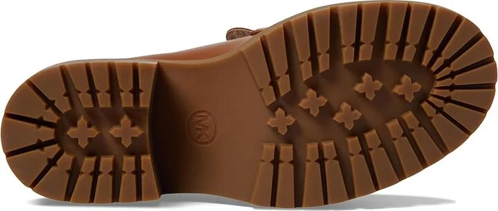 MICHAEL Michael Kors Rocco Heeled Loafer Women's Shoes Luggage : 9 M, Leather - Image 3
