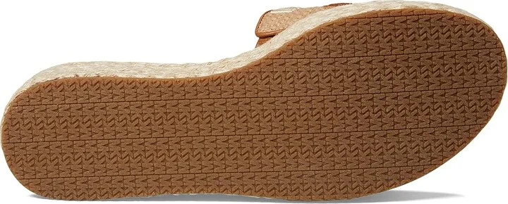 MICHAEL Michael Kors Sadler Wedge Women's Shoes Acorn : 7.5 M, Textile - Image 3