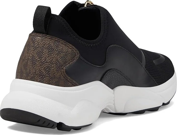 MICHAEL Michael Kors Sami Zip Trainer Women's Shoes Brown : 5 M - Image 4