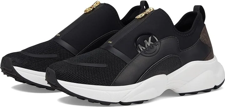 MICHAEL Michael Kors Sami Zip Trainer Women's Shoes Brown : 5 M