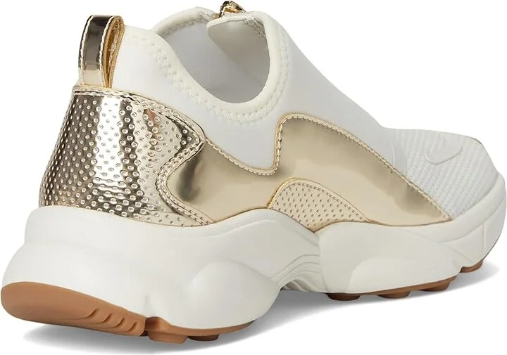MICHAEL Michael Kors Sami Zip Trainer Women's Shoes Pale Gold : 9 M - Image 4