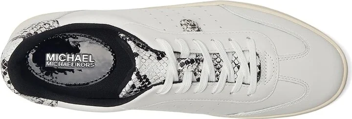 MICHAEL Michael Kors Scotty Lace Up Women's Shoes Aluminum : 8.5 M, Leather - Image 2