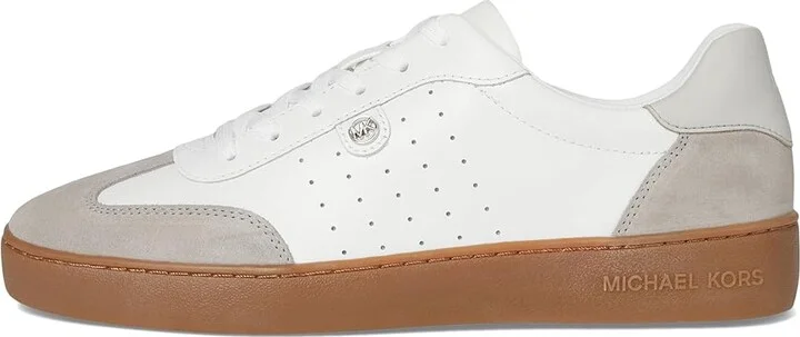 MICHAEL Michael Kors Scotty Lace Up Women's Shoes Aluminum Mlt : 10 M, Leather - Image 6