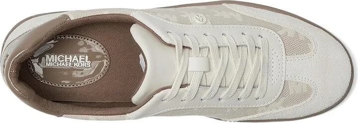 MICHAEL Michael Kors Scotty Lace Up Women's Shoes Birch 1 : 7.5 M, Leather - Image 2