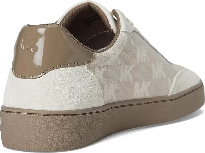 MICHAEL Michael Kors Scotty Lace Up Women's Shoes Birch 1 : 7.5 M, Leather - Image 4