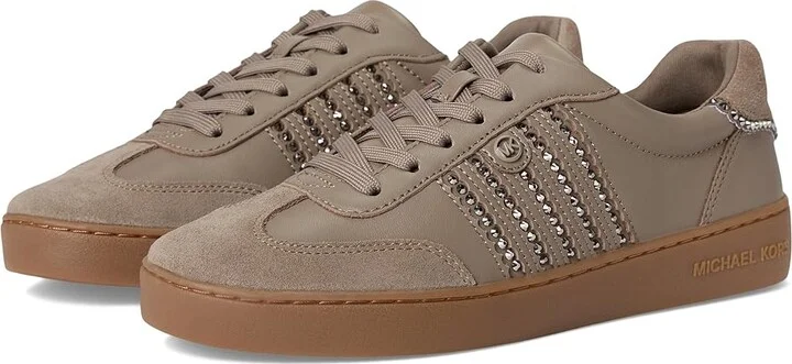 MICHAEL Michael Kors Scotty Lace Up Women's Shoes Birch : 10 M, Leather