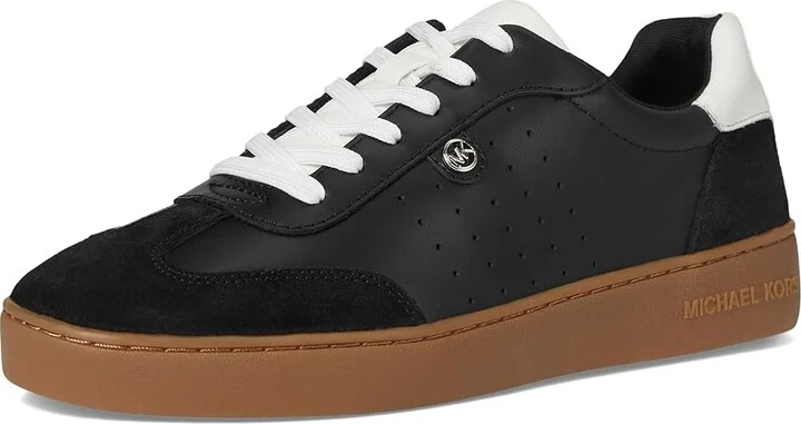 MICHAEL Michael Kors Scotty Lace Up Women's Shoes Black 1 : 7.5 M, Leather - Image 5