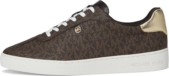 MICHAEL Michael Kors Scotty Lace Up Women's Shoes Brown 2 : 11 M, Leather - Image 6
