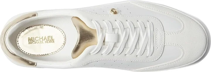 MICHAEL Michael Kors Scotty Lace Up Women's Shoes Pale Gold : 11 M, Leather - Image 2