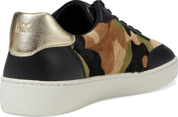 MICHAEL Michael Kors Scotty Lace Up Women's Shoes Smokey Olive : 6 M, Leather - Image 4
