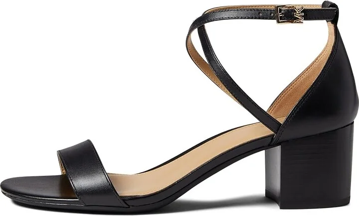 MICHAEL Michael Kors Serena Flex Sandal Women's Shoes Black : 7 M, Leather - Image 5