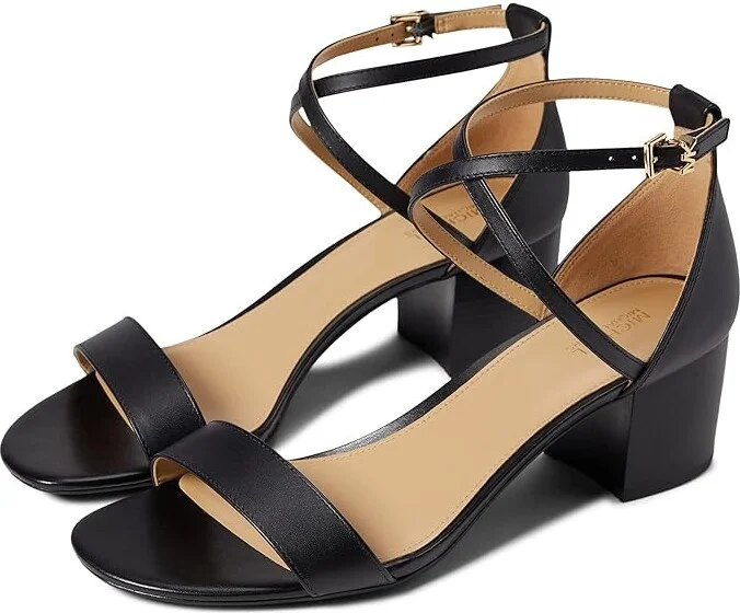 MICHAEL Michael Kors Serena Flex Sandal Women's Shoes Black : 7 M, Leather