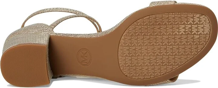 MICHAEL Michael Kors Serena Flex Sandal Women's Shoes Pale Gold : 6 M, Leather - Image 3