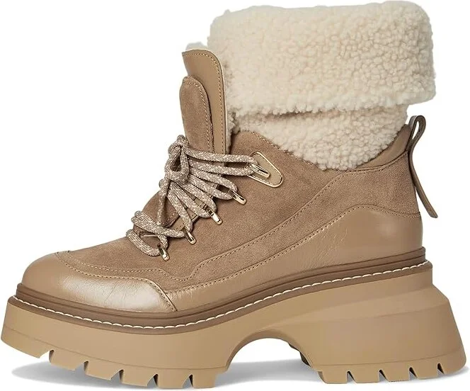 MICHAEL Michael Kors Shiloh Boots Women's Boots Natural : 9.5 M, Leather - Image 6