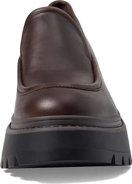MICHAEL Michael Kors Shiloh Loafer Women's Flat Shoes Chocolate : 10 M, Leather - Image 2