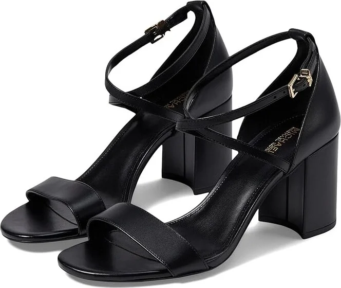 MICHAEL Michael Kors Sophie Flex Mid Women's Sandals Black : 7 M, Leather