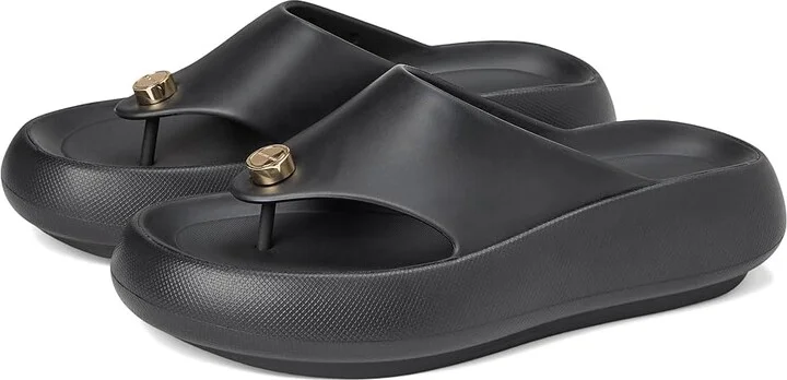 MICHAEL Michael Kors Splash Platform Women's Wedge Shoes Black : 8 M, Synthetic