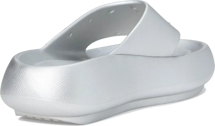 MICHAEL Michael Kors Splash Platform Women's Wedge Shoes Silver : 6 M, Synthetic - Image 4