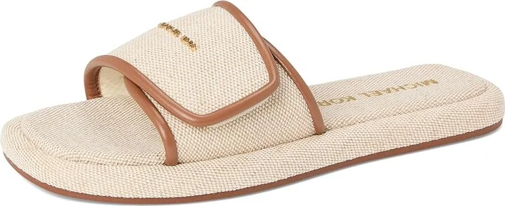 MICHAEL Michael Kors Suki Flat Slide Women's Sandals Luggage : 6 M - Image 5