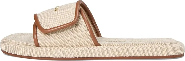 MICHAEL Michael Kors Suki Flat Slide Women's Sandals Luggage : 6 M - Image 6
