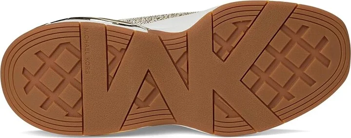 MICHAEL Michael Kors Toni Trainer Women's Shoes Cream : 6.5 M, Leather - Image 3