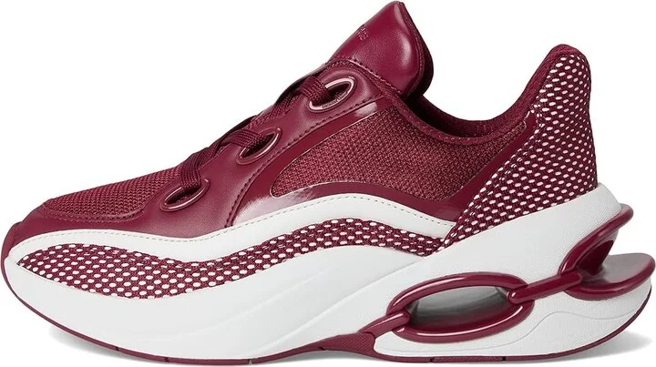 MICHAEL Michael Kors Toni Trainer Women's Shoes Mulberry : 7 M, Leather - Image 6