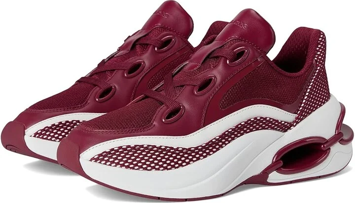 MICHAEL Michael Kors Toni Trainer Women's Shoes Mulberry : 7 M, Leather