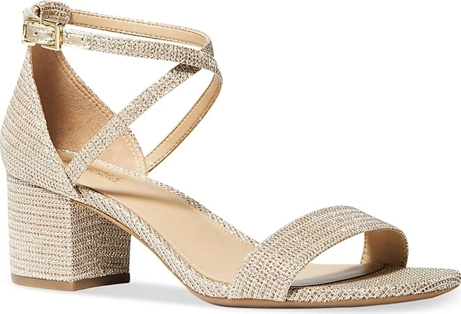 Michael Michael Kors Women's Serena Flex Ankle Strap High Heel Sandals