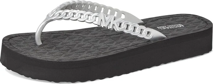 MICHAEL Michael Kors Zaza Flip Flop Women's Sandals Black 2 : 9 M, Synthetic - Image 5