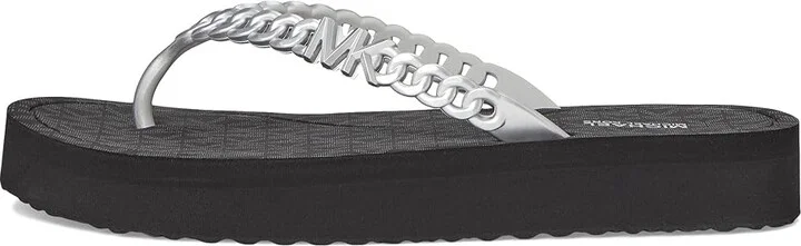 MICHAEL Michael Kors Zaza Flip Flop Women's Sandals Black 2 : 9 M, Synthetic - Image 6