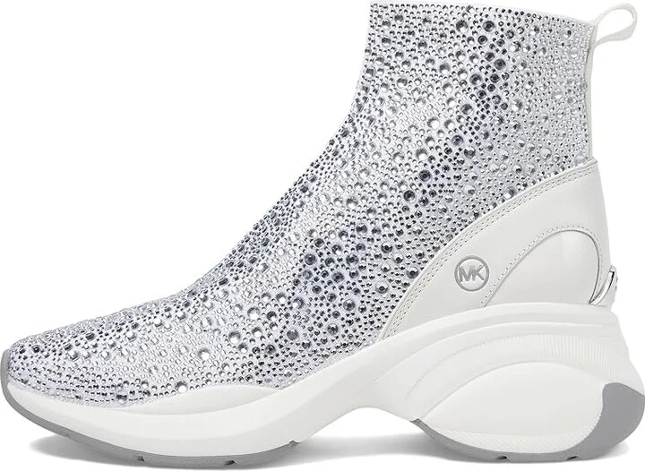 MICHAEL Michael Kors Zuma Bootie Women's Shoes Optic White : 6 M - Image 5