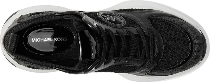 MICHAEL Michael Kors Zuma Knit Trainer Women's Shoes Black : 10 M - Image 2