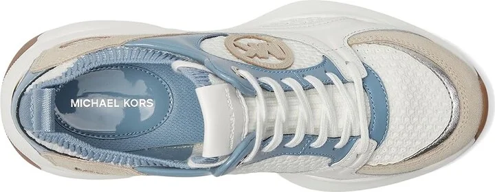 MICHAEL Michael Kors Zuma Knit Trainer Women's Shoes Chambray : 9 M - Image 2