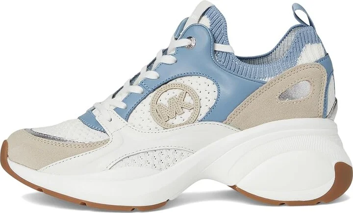 MICHAEL Michael Kors Zuma Knit Trainer Women's Shoes Chambray : 9 M - Image 6